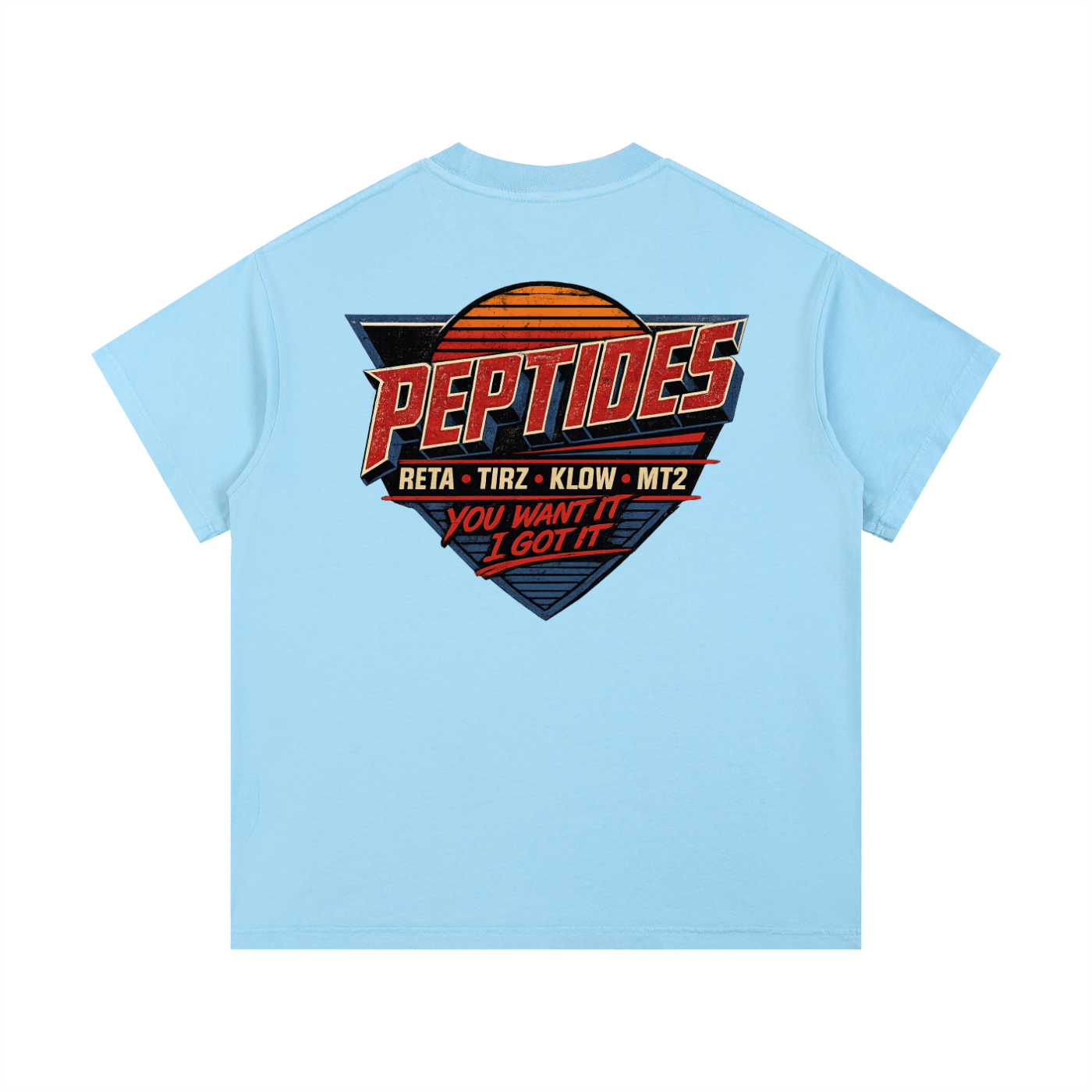 Peptide Vintage Wash Cotton T-Shirt