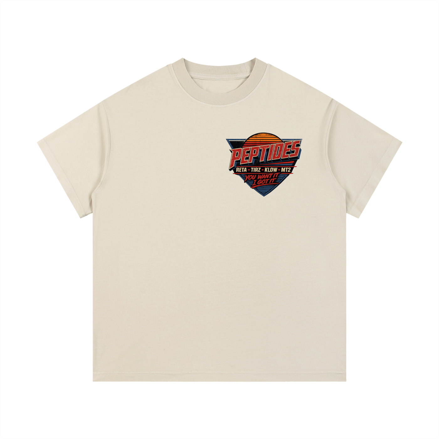 Peptide Vintage Wash Cotton T-Shirt