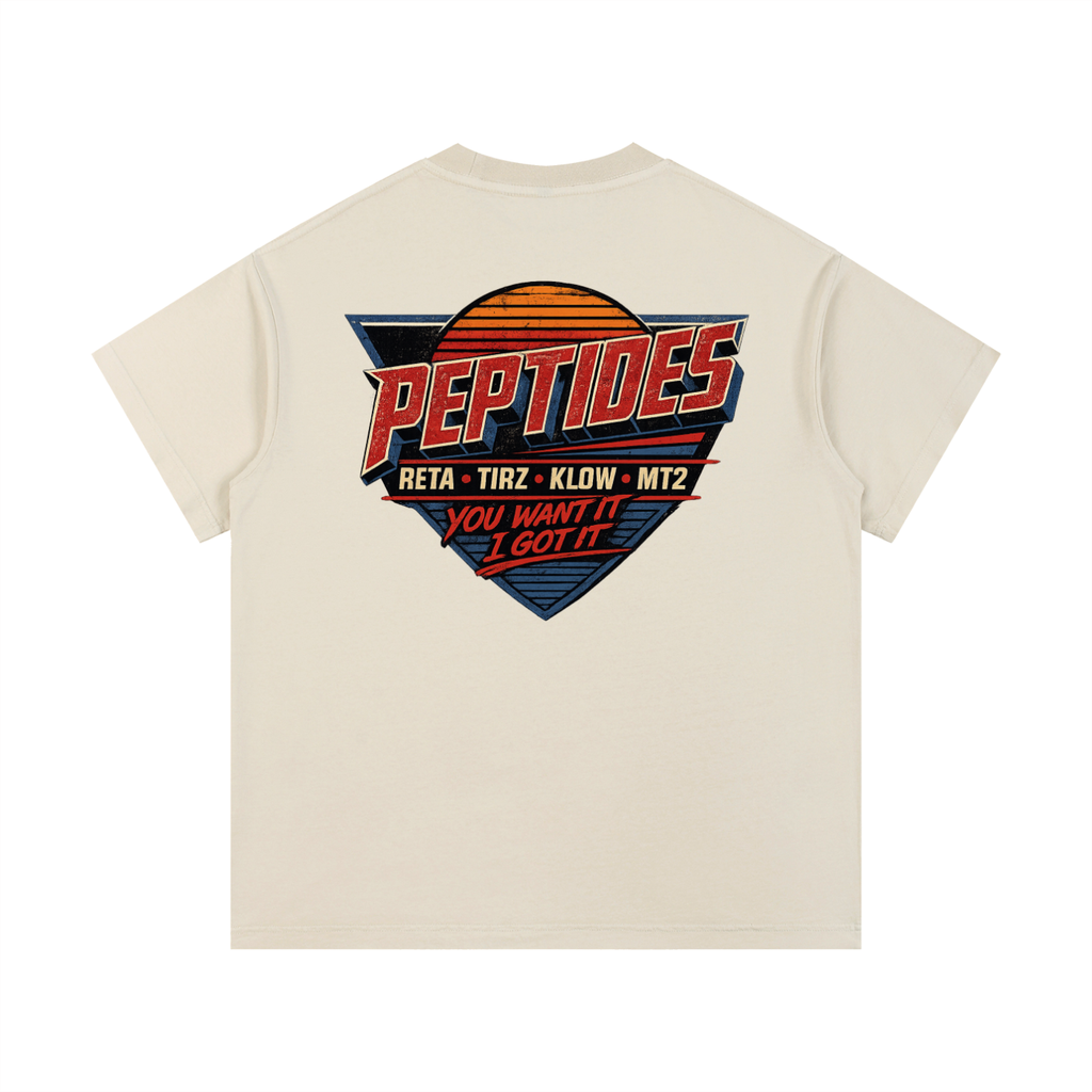 Peptide Vintage Wash Cotton T-Shirt
