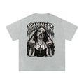 SINNER Snow Washed Oversized Cotton T-Shirt