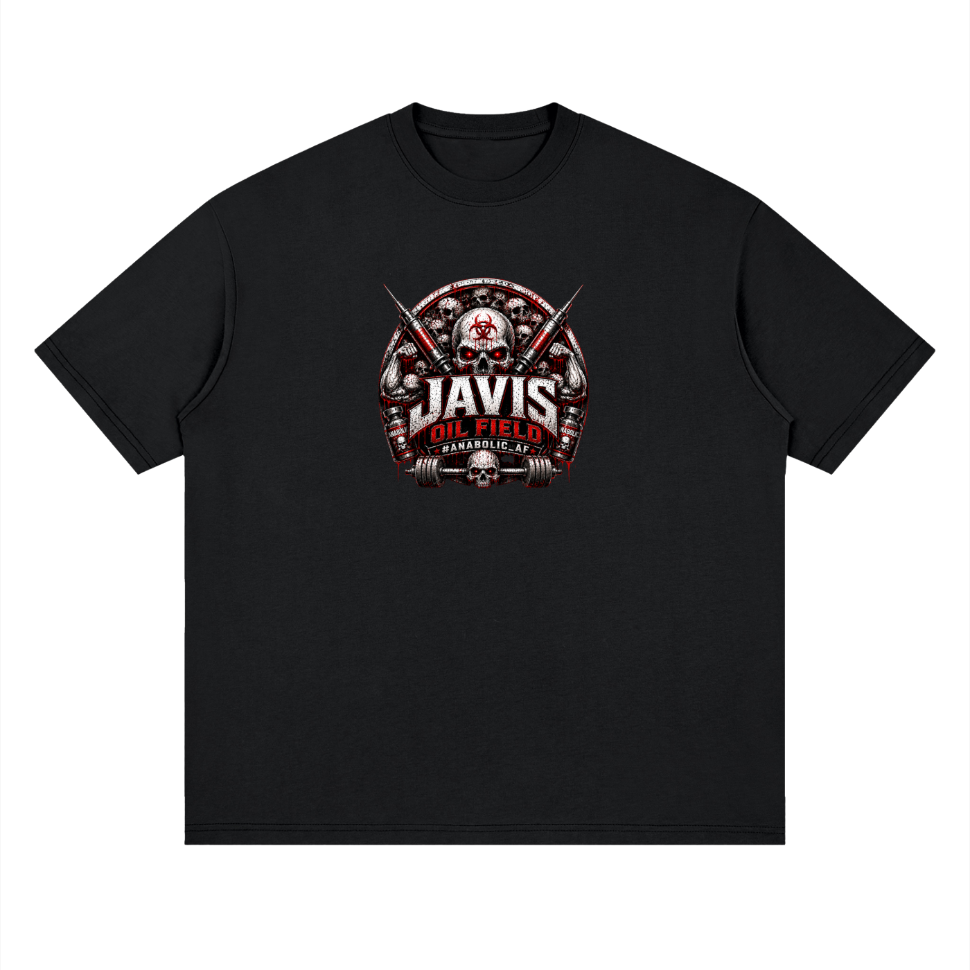 JAVIS Streetwear Loose Drop Shoulder T-Shirt