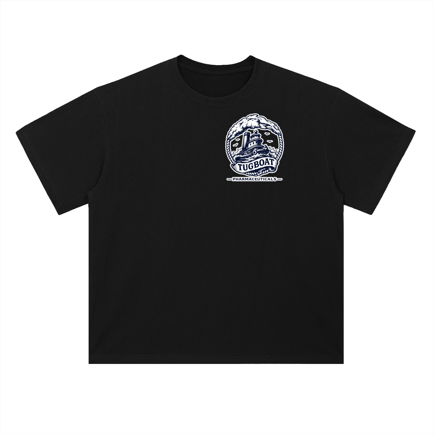 TUG PHARM Heavyweight Drop Shoulder Cotton T-Shirt