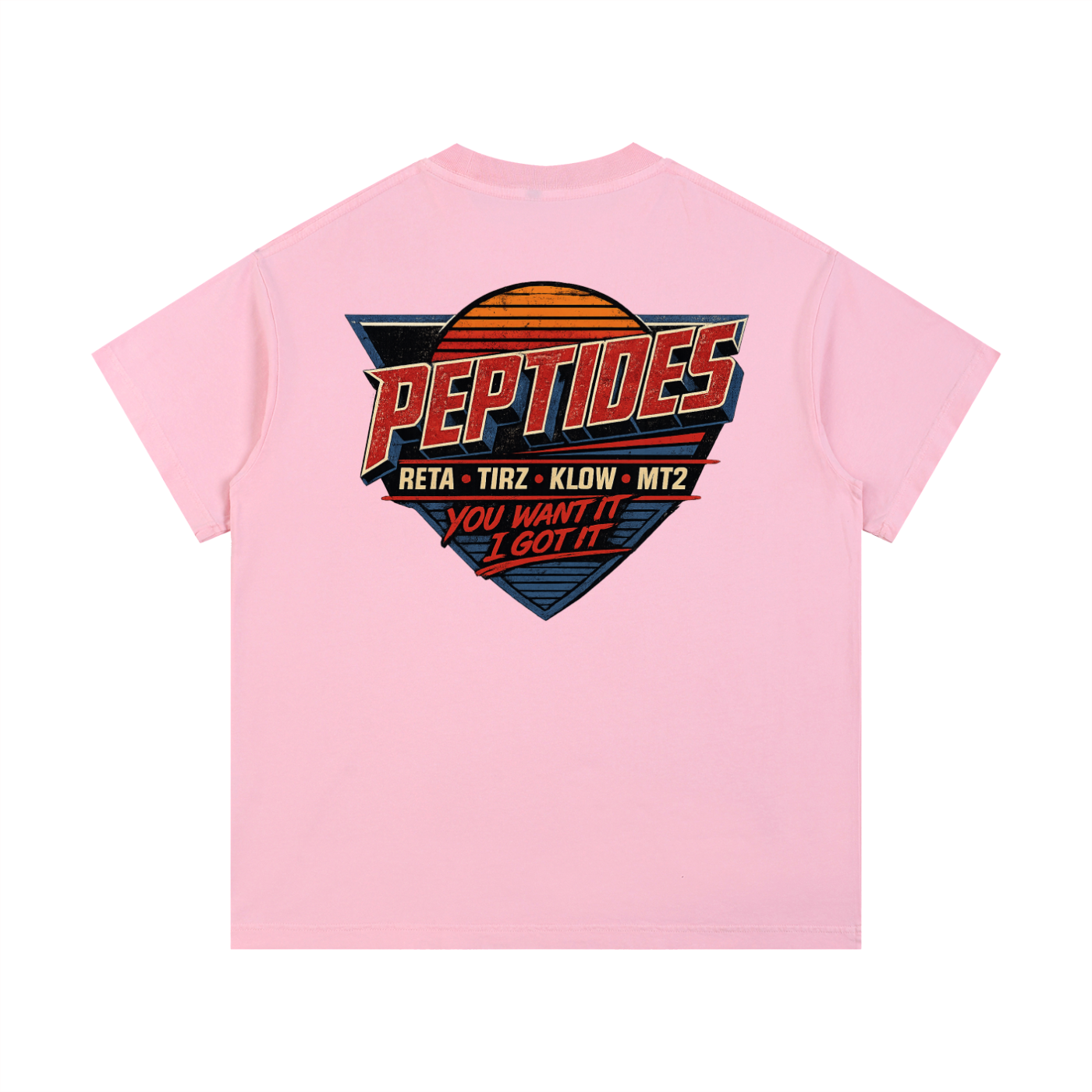 Peptide Vintage Wash Cotton T-Shirt
