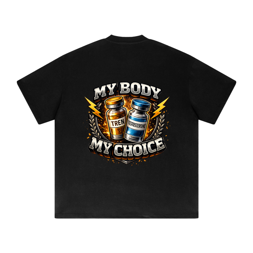 MBMC BACK PRINT Heavyweight Drop Shoulder T-Shirt