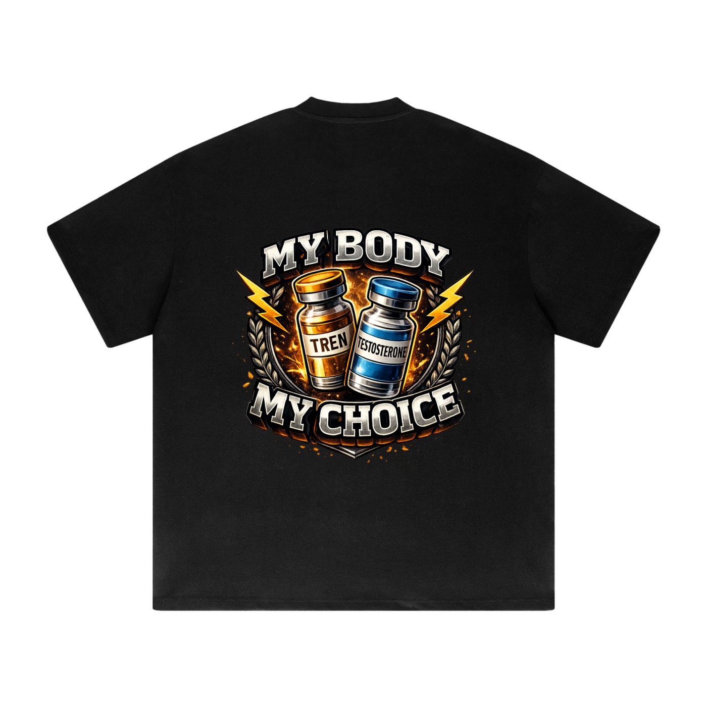 MBMC BACK PRINT Heavyweight Drop Shoulder T-Shirt