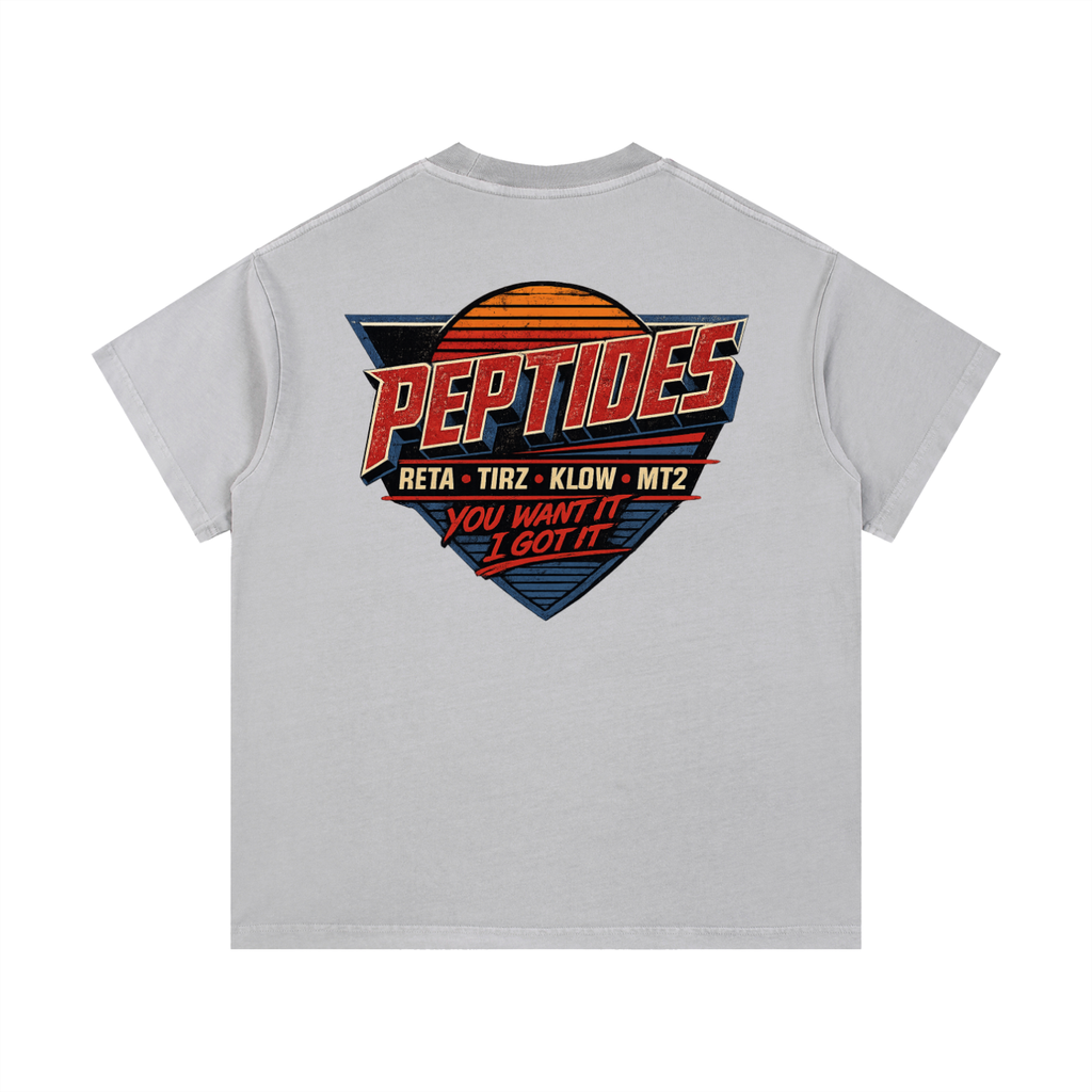 Peptide Vintage Wash Cotton T-Shirt