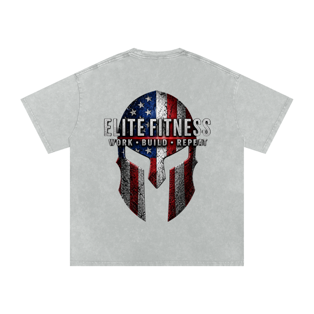 ELITE Snow Washed Oversized Cotton T-Shirt
