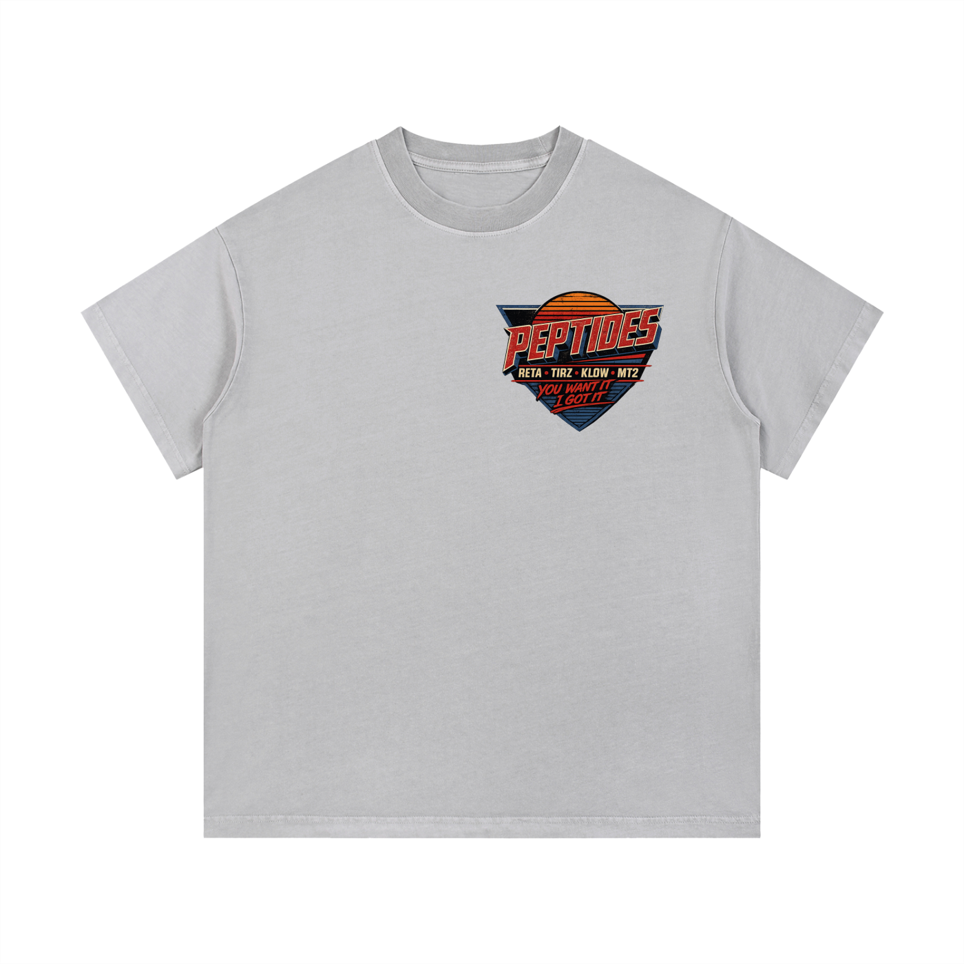 Peptide Vintage Wash Cotton T-Shirt