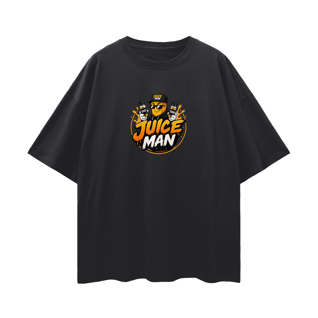 JUICEMAN Streetwear Loose Drop Shoulder T-Shirt