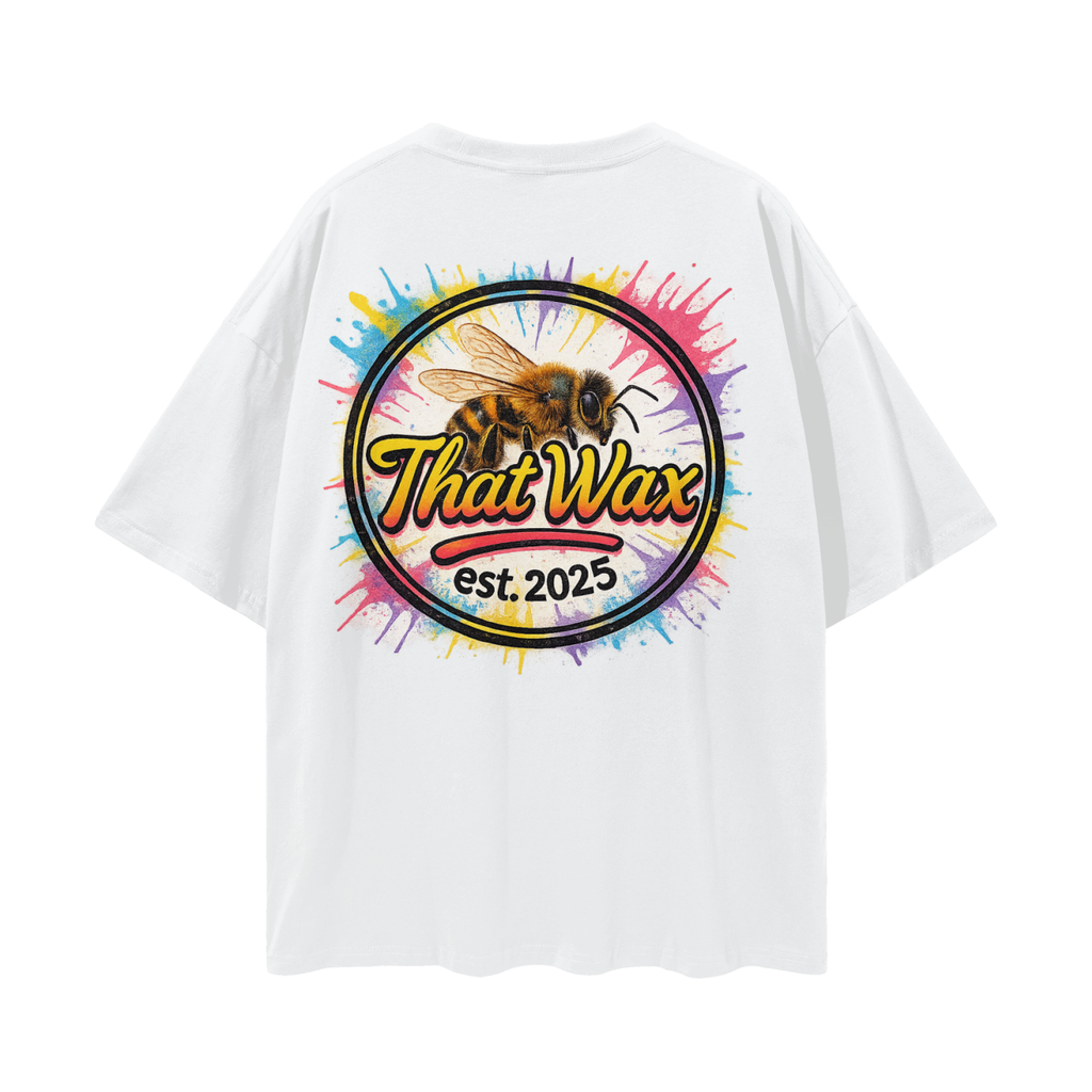 THAT WAX Streetwear Loose Drop Shoulder T-Shirt
