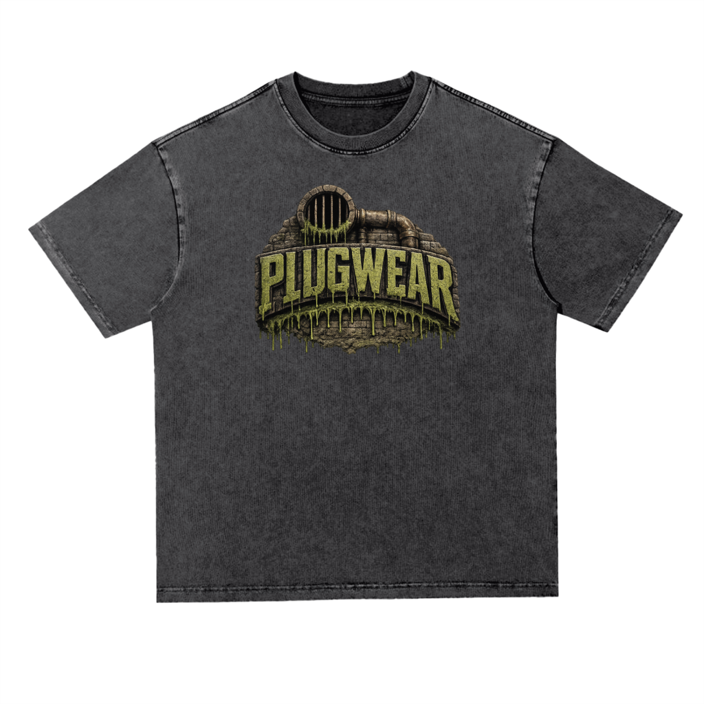 PWNT Snow Washed Heavyweight Oversize T-Shirt