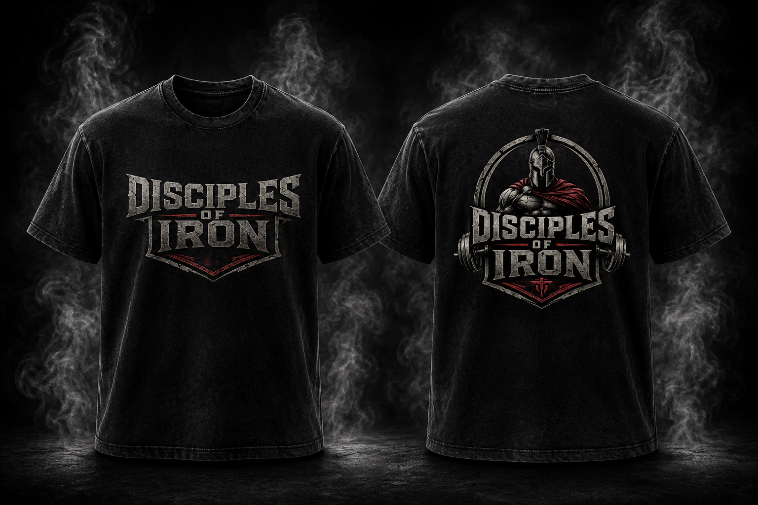 DIO SPARTAN Reverse Dyed Loose Cotton T-Shirt