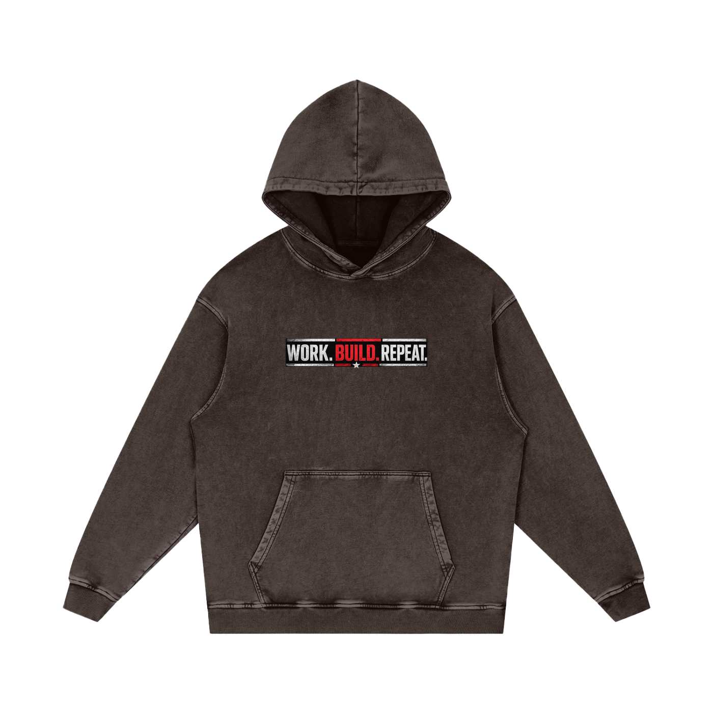 ELITE Snow Washed Loose Cotton Hoodie