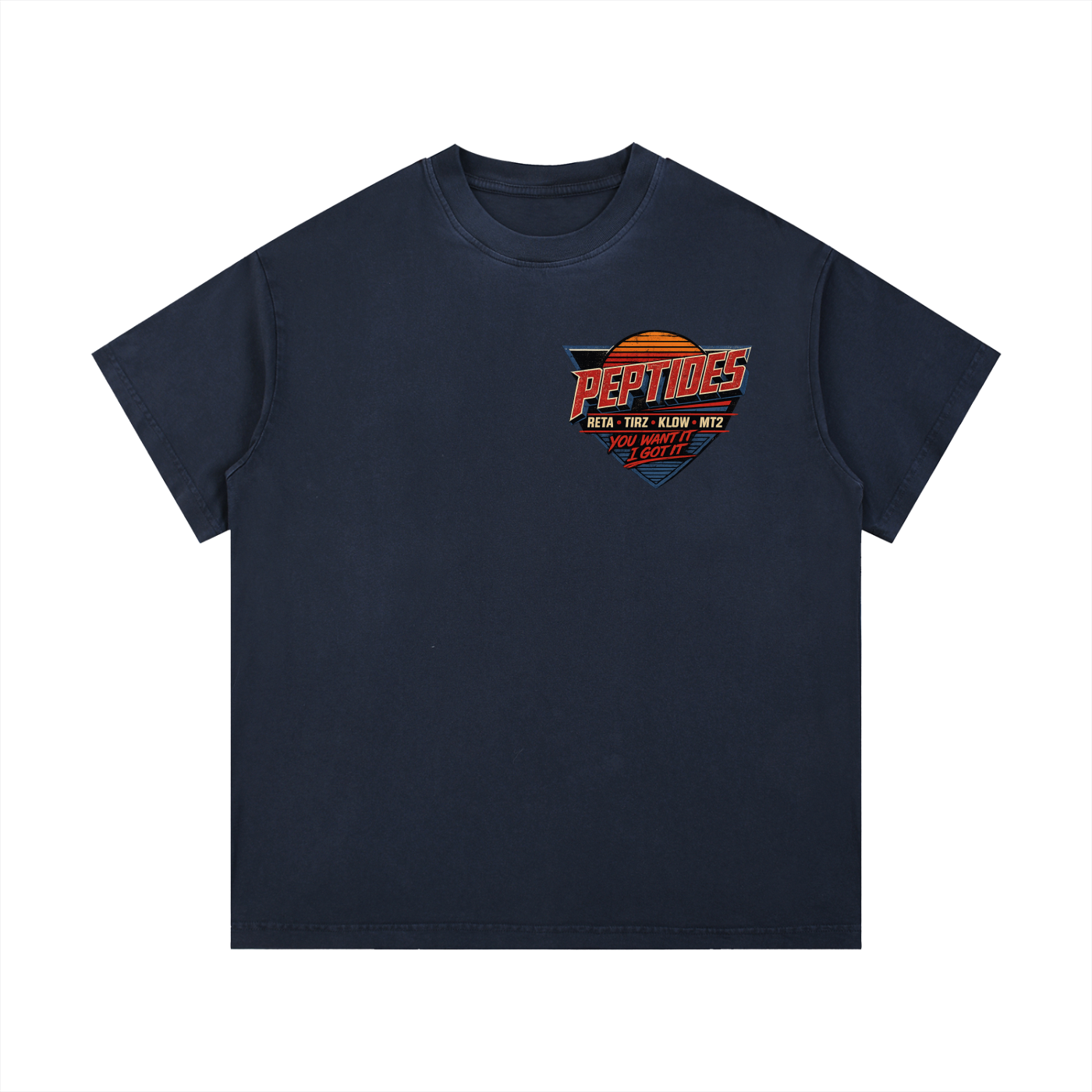 Peptide Vintage Wash Cotton T-Shirt
