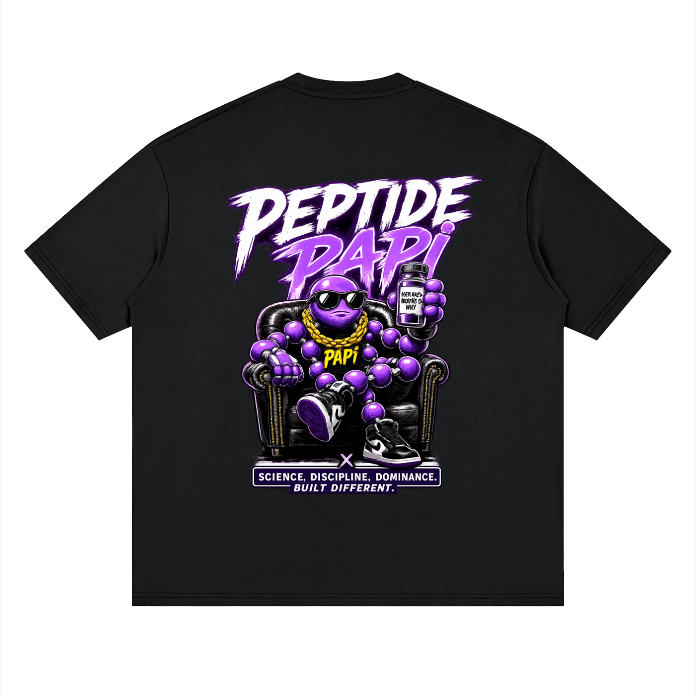 Peptide Papi Loose Drop Shoulder T-Shirt