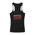 PEPTIDE PLUG Slim Fit Ribbed Racerback Tank Top