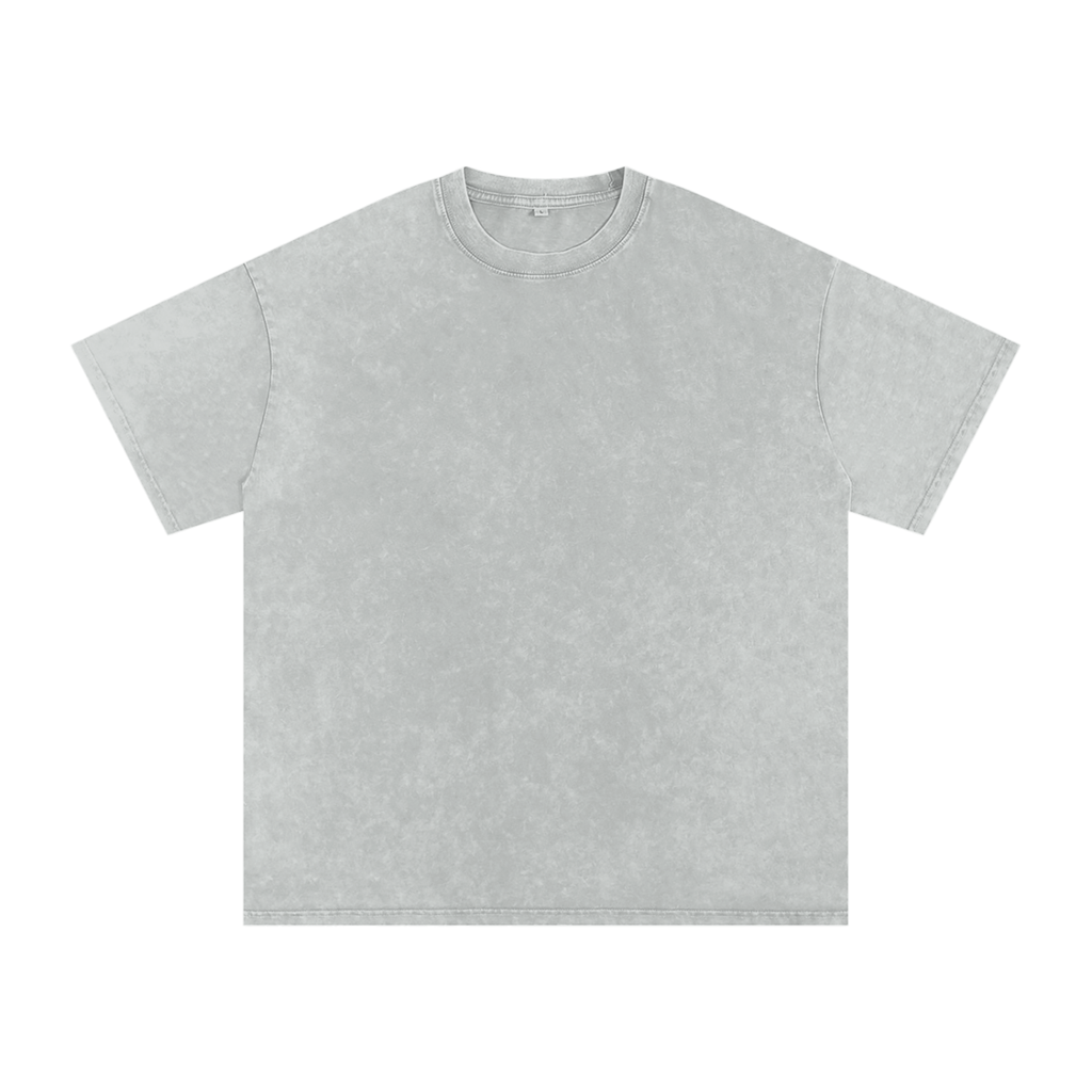 SINNER Snow Washed Oversized Cotton T-Shirt