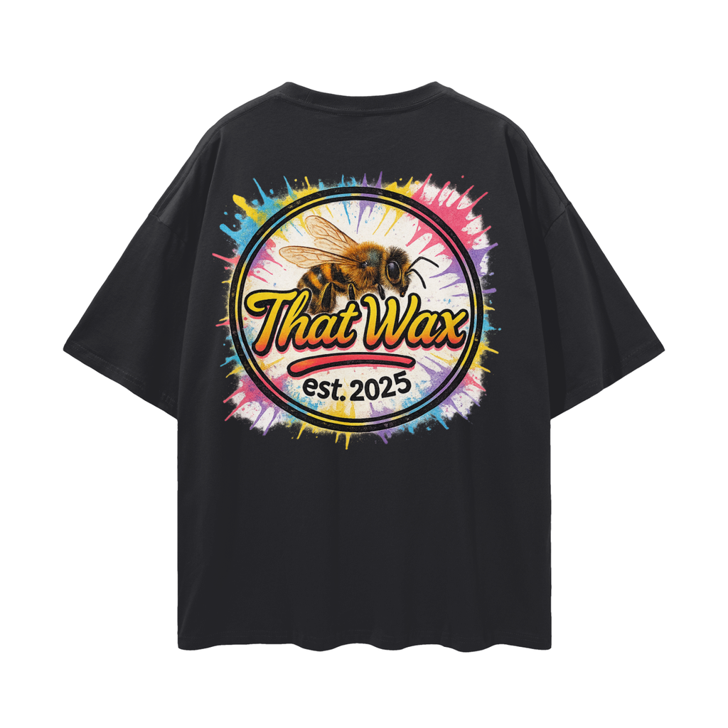 THAT WAX Streetwear Loose Drop Shoulder T-Shirt
