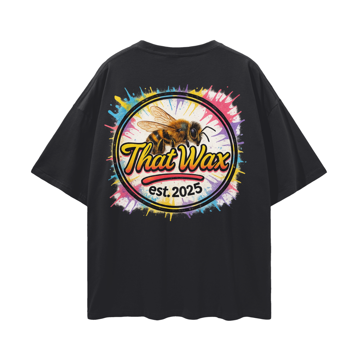 THAT WAX Streetwear Loose Drop Shoulder T-Shirt