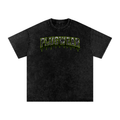 PLUGWEAR/TGP Snow Washed Oversized Cotton T-Shirt