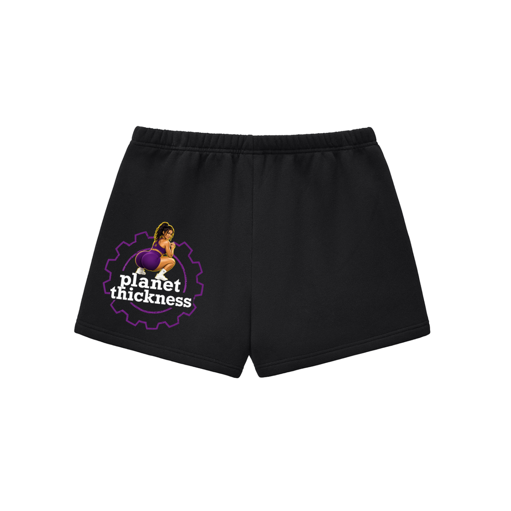 THICNESS Fleece Drawstring Sweatshorts
