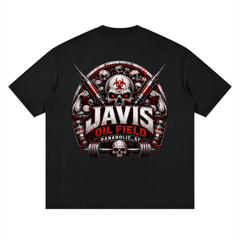 JAVIS Streetwear Loose Drop Shoulder T-Shirt