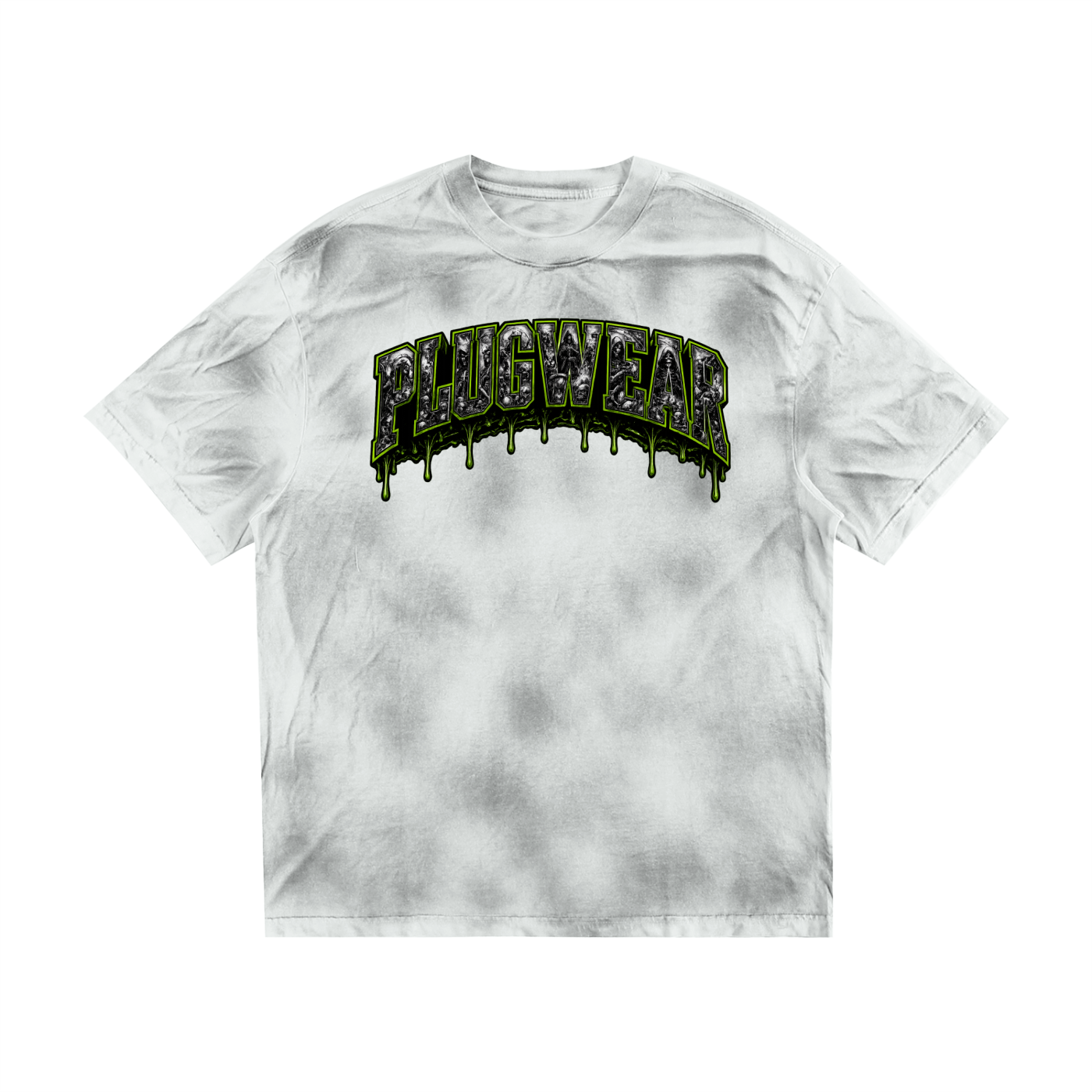 LE PLUGWARE Dirty Washed Loose T-Shirt