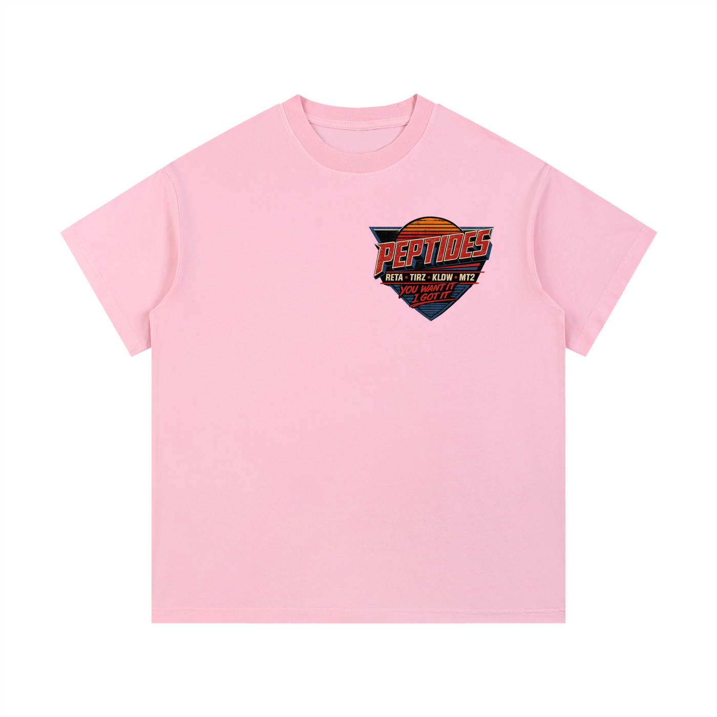 Peptide Vintage Wash Cotton T-Shirt