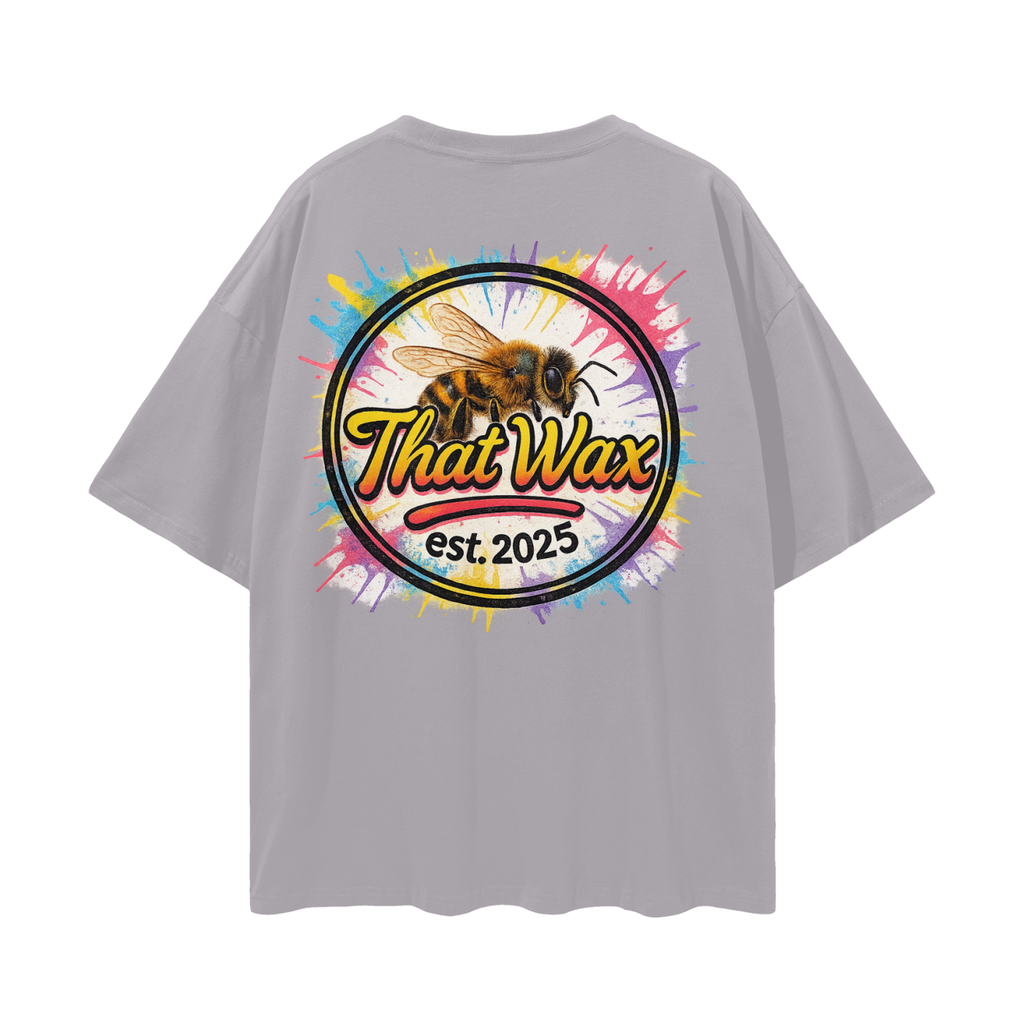 THAT WAX Streetwear Loose Drop Shoulder T-Shirt